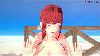 Makima Sex on the Beach - Chainsaw Man