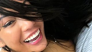 Amateur teens finger and lick pussy at party