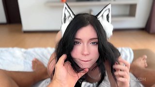 Sweetie Fox's Brunette Heat Ignites in Wild Intimate POV Passion