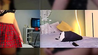 Big boobs milf masturbates with her dildo