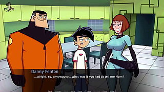 Danny Phantom MILF Maddie Hugs Big Boobs & Thicc Thighs - Amity Park Part 33