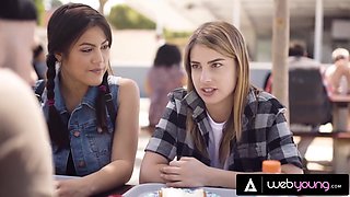 Conflicted Teen 18+ Kristen Scott Discovers Her Sexuality With Bestie Kendra Spade