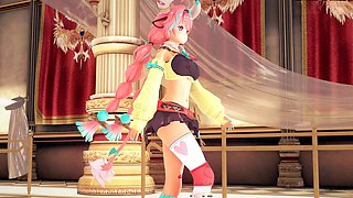 Donk, massive, animated