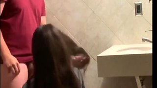 Steamy Step Cousin Julia Caught on Camera in Bathroom - Hidden Footage