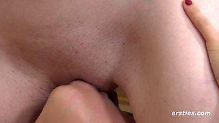 Lewd amateur lesbians thrilling sex video