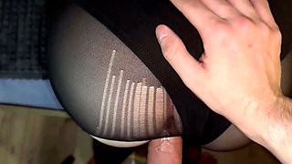 Petite Teen With Big Booty And Stockings Fucked Hard