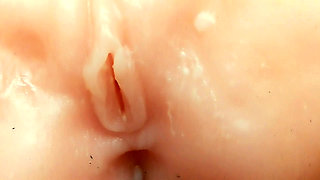 Twink Fucks Raw Realistic Pussy