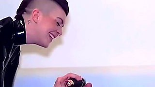 Bound Teased and Eating Cum