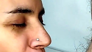 Quickie! Blowjob and Cum Mouthful, Cumplay and Swallow