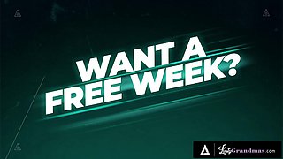 Charming Granny thrilling sex scene