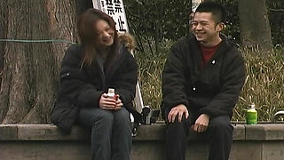 Mature Japanese Cougar Yagaide Shares Secret Outdoor Moments