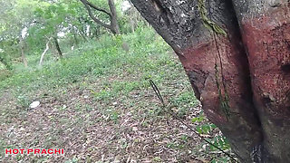 Indian Village Beautiful Hot Bhabhi Boobs Show Outdoor Clear Hindi Audio, Indian Village Bhabhi Fuck in Outdoor Forest Sex