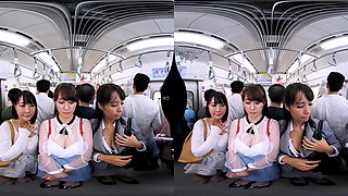 Asian and american group sex