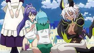 Shinmai Maou no Testament BURST fanservice