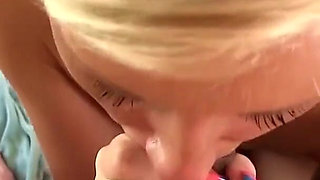 Hot teen Nikki Blake POV deepthroat swallow