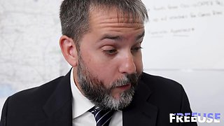 Mellanie Monroe Lesbian Secretary Cumshot