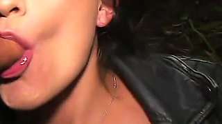 Tattooed Slut Is Addicted to Dirty Dogging and Can't Stop Sucking Stranger's Cocks