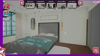 My stepmom NAKED in the BATHTUB at my own HOUSE. Too much soap and water, he asks me for help to rub. Mother in Lust Ep 4