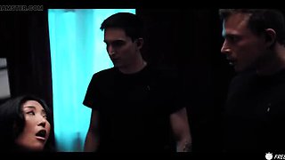 Emiri Momota Gangbang Creampie - Horny Asian Babe Defeated by Colleagues