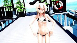 Brunette is shafted in a 3D fucking