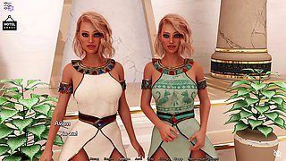 Visual hentai, sous jupes, babe