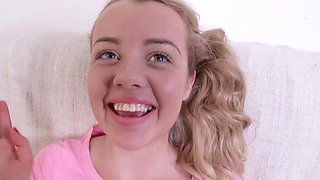 Russians Julia and her teen conquer lust in raw action