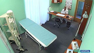 Fake health center - wonderful housewife cheats on spouse with her doctor