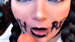 Chunky Wednesday Addams Porn Mistress Interview