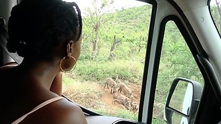 Horny Ebony Girlfriend Deep Throats Cock