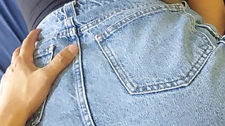 Oh Yes, Give Me More Please stepdaddy! I Know You Love Fucking Me in My Denim Skirt