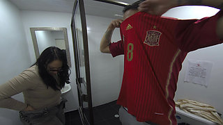 Colombian Couple Takes a Shower and Has Fun