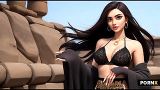 Adult 3D Cartoon Fantasy Seductive Cartoon Animation Story