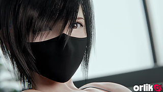 Yuffie Final Fantasy 7 Solo Wet Pussy Play Fingering & Moaning 3D Animation
