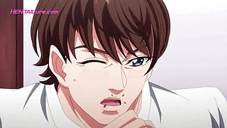 Blowjob for a fix: Kanade sucks Ryota's cock deep after he repairs the broken kitchen tap!