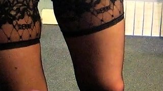 French Amateur Blowjob with European Sandrine
