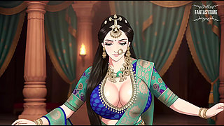 Bahubali fucked Debsena Anal on a flying ship (Bahubali parody 2)