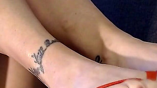 Flip Flops Foot Fetish Natural