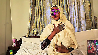 First Time Hijabi Takes Monster BBC - Watch Her Ass Clap.
