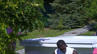 Eva Barbie Gets Rough BBC Anal Outdoors
