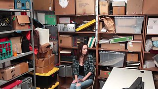 Office hotties Justin & Avery: Clothed Couple Passion