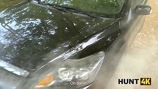 Check out the latest lesson in cuckold humiliation from Hunt4K's hot blonde babe, Jambie King, as she gets her beauty smashed