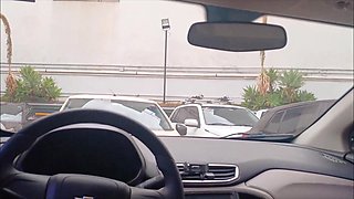 App Driver Fucks Young Girl and Makes Her Pee with Lust