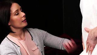 CFNM amateur voyeur mature wanking cock