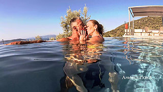 Underwater Anal Ass Lick Face Fuck Cum Eat