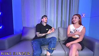 POV - Petite Latina Teen First Casting Hardcore Fuck with Sussy Sweet