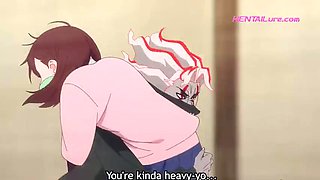 Hot MILF Moans in Dandadan HENTAI Parody While Getting Fucked  Creampied Hard