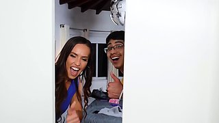 Sneaky Cock Imposter - Kelsi Monroe, Dixie Lynn / Brazzers