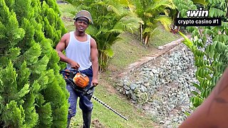 Big-Tits MILF Bidan Rita Demands Gardener Pound Her to Ecstasy in Wild Rough Fuck