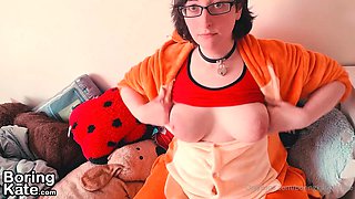 Shemale strip and masturbation outdoor