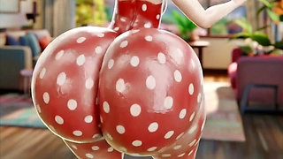 Mega culona bailando